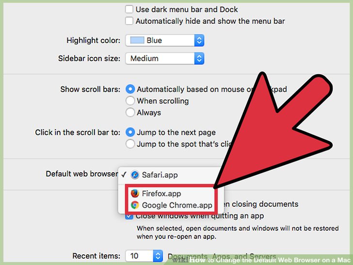 What is the default browser for mac osx *