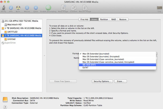 How To Format External Drive For Mac